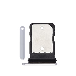 Single Sim Card Tray for Google Pixel 7 Pro (Snow)