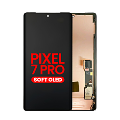 OLED Assembly with Frame for Google Pixel 7 Pro (Without Fingerprint Sensor) (Aftermarket OLED)