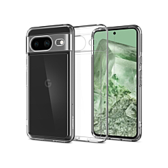 Google Pixel 8A Hybrid Case with Air Cushion Technology - CLEAR (Only Ground Shipping)