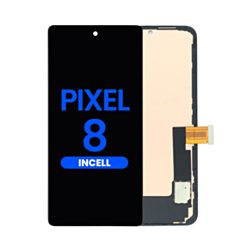 LCD Assembly with Frame for Google Pixel 8 (without Fingerprint Sensor) (Aftermarket Incell)