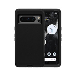 Heavy Duty Case for Google Pixel 8 Pro (BLACK) (Only Ground Shipping)
