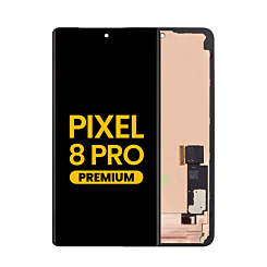 OLED Assembly with Frame for Google Pixel 8 Pro (Without Fingerprint Sensor) (Premium)
