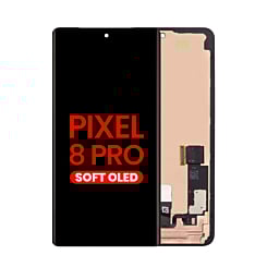 OLED Assembly with Frame for Google Pixel 8 Pro (Without Fingerprint Sensor) (Aftermarket OLED)