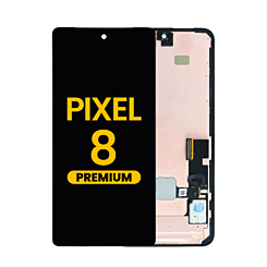 OLED Assembly with Frame for Google Pixel 8 (With Fingerprint Sensor) (Premium)