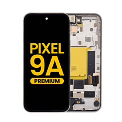 OLED Assembly with Frame (With Fingerprint Sensor) for Google Pixel 9A (PORCELAIN) (Premium)