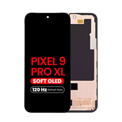 OLED Assembly with Frame for Google Pixel 9 Pro XL (With Fingerprint Sensor) (Aftermarket Pro Soft Oled / 120HZ)