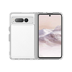 Google Pixel Fold Hybrid Bumper Transparent Case - CLEAR (Only Ground Shipping)