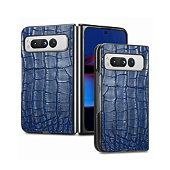 Google Pixel Fold Leather Case - BLUE (Only Ground Shipping)