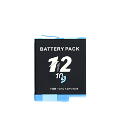 Replacement Battery for GoPro Hero 9 / 10 / 11 / 12 (Premium) (Only Ground Shipping)