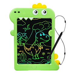 10" Kids Writing Doodle Pad - GREEN DINOSAUR (Only Ground Shipping)