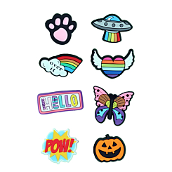 Fashion Charms Set for Handle Cases (8 Piece Set) - UNISEX 3 (Only Ground Shipping)