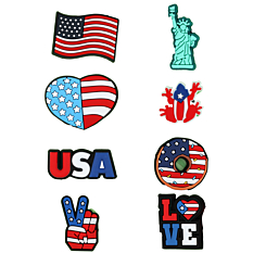 Fashion Charms Set for Handle Cases (8 Piece Set) - MIX 4 (Only Ground Shipping)