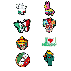 Fashion Charms Set for Handle Cases (8 Piece Set) - MIX 5 (Only Ground Shipping)