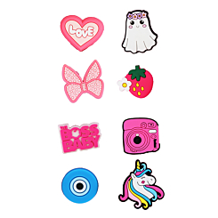 Fashion Charms Set for Handle Cases (8 Piece Set) - GIRL 6 (Only Ground Shipping)