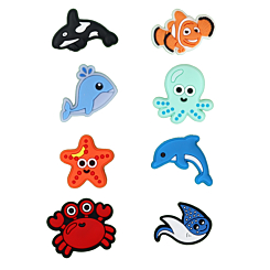 Fashion Charms Set for Handle Cases (8 Piece Set) - MIX 7 (Only Ground Shipping)