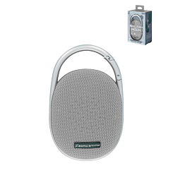 Splash HOOK - Portable Speaker with Clip - GRAY (Only Ground Shipping)