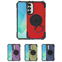 Hybrid Tuff Case with Magnetic Kickstand for Galaxy A16 4G / 5G (Only Ground Shipping)
