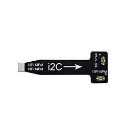 Buy the i2C battery test cable for iPhone 13 Pro, 14 Pro, and 15 series. It works with i6S, KC01, and BR-13 devices.