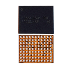 Order the iPhone 14, 14 Plus, 14 Pro, and 14 Pro Max Charging Tigris IC, model 338S00839.
