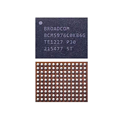 Order the pack of 10 touchscreen or digitizer controller ICs – BCM5976, 63 pins – for iPhone 6 Plus, 6, 5S, SE, 5C, iPad Air 1 and 2, iPad Mini 1 to 4, and iPad 5.