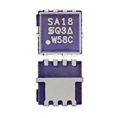 MacBook Air (A1466 / A1465 / Mid 2013 To Mid 2017) (High  SISA18DN  30V / DS) CPU MOSFET