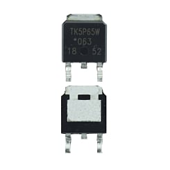 TK5P65W TO252 N-Channel Power Supply Mosfet for PlayStation 4 Slim / Pro (Soldering Required)