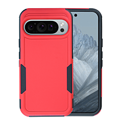 Dual Layers Shockproof Strong Case for Google Pixel 10 / 10 Pro - (RED) (Only Ground Shipping)