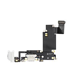 Charging Port Flex Cable for iPhone 6S Plus (WHITE) (Aftermarket)