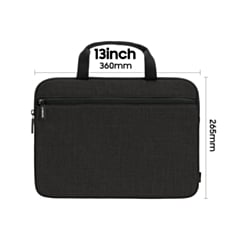 Incase Carry Zip Brief For Most 13" Laptops And Tablets Graphite (BLACK) (Only Ground Shipping)