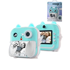 SNAP'Z Instant Print Digital Camera (12 Mpx) with Sticker Roll (BLUE) (Only Ground Shipping)