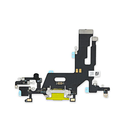 Order the Charging Port Flex Cable for iPhone 11 in yellow, premium.