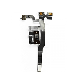 Headphone Audio Jack & Volume Button for iPhone 4GSM (WHITE)