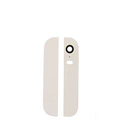 Back Glass Set for iPhone 5 (Top & Bottom) (WHITE)