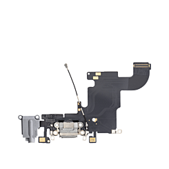 Charging Port Flex Cable for iPhone 6S (BLACK) (Premium)
