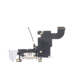 Charging Port Flex Cable for iPhone 6S (WHITE) (Premium)