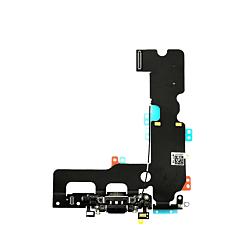 Charging Port Flex Cable for iPhone 7 Plus (BLACK) (Premium)