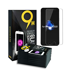 Clear Tempered Glass for iPhone 8P / 7P (2.5D / Pack of 10)