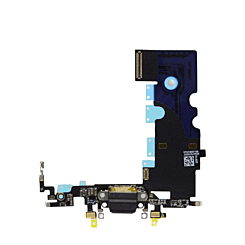 Charging Port Flex Cable for iPhone 8 (BLACK) (Aftermarket)