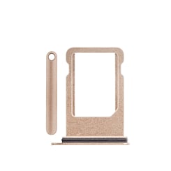 Order the gold SIM card tray for iPhone SE 2020 and 2022, and iPhone 8.

