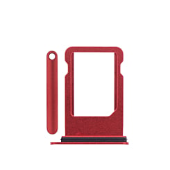 Purchase the red SIM card tray for iPhone SE 2020 and 2022, and iPhone 8.

