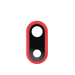 Back Camera Lens with Bracket for iPhone 8 Plus (RED)