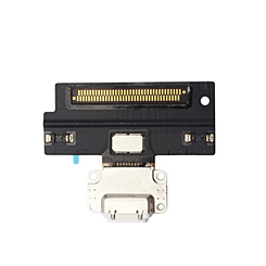 Charging Port Flex Cable for iPad Pro 10.5 (Soldering Required) (WHITE)