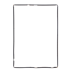 Digitizer Frame with Adhesive for iPad 2 (BLACK)