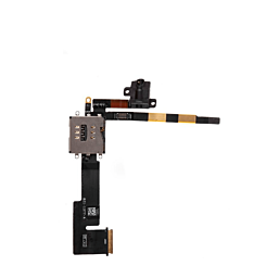 Headphone Jack & Sim Card Holder Flex Cable for iPad 2 (3G Version)