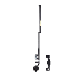 Home Button Flex Cable for iPad 7 (2019 / iPad 8 (2020) / iPad 9 (2021) (BLACK) (Aftermarket)