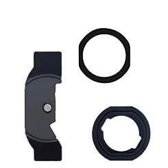 Home Button Holding Bracket with Rubber Gasket for iPad Pro 12.9 (1st Gen) / Air 2 / Pro 9.7
