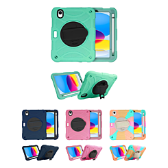 Hand Adjustable Heavy Duty Case with Shoulder Strap for iPad 10 2022 (10.9") / iPad 11 (A16) (Only Ground Shipping)