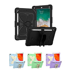 Protective Butterfly Stand Desing Case for iPad 5 (2017) / iPad 6 (2018) / Air 1 / Air 2 / Pro 9.7 (Only Ground Shipping)