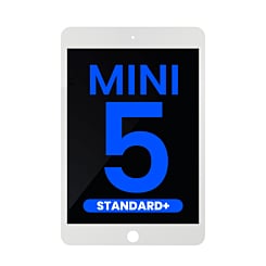 Standard+ iPad Mini 5 LCD Assembly (WHITE) (Sleep / Wake Sensor Flex Pre-Installed)
