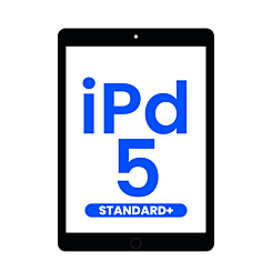 Standard+ iPad 5 (2017) Digitizer Assembly (BLACK) (Home Button Pre-Installed)